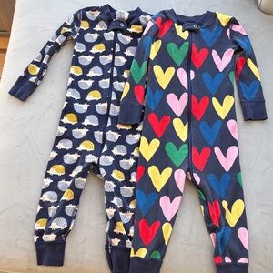 Hanna Andersson Bundle of Two Sleepers, Size 2T